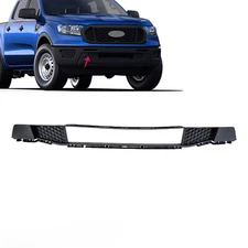 Front Bumper Matte Black Lower Grille For Ford Ranger 2019 2020 2021 2022 2023