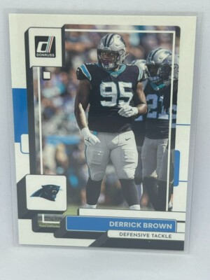 Derrick Brown Panini Donruss Football 2022 # 240