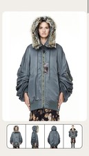 Junya Watanabe Oversized Draped Bomber Jacket Kahki Size L New Comme Des Garçons