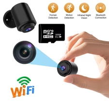 4K HD Wireless WiFi CCTV Indoor Mini IP Camera Home Night Vision Security Cam