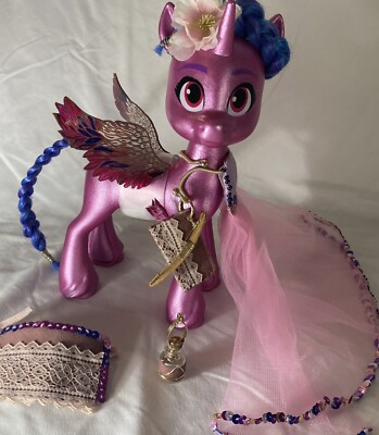 My Little Pony G5 Izzy Moonbow Ooak with Custom Wings & Accessories