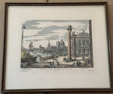 Carlo Zucchi-Valeriani Framed Print Of The Piazza San Marco In Venice