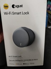 August Wi-Fi Smart Lock -  Matte Black ASL-05...