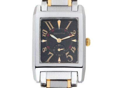 Zenith Port Royal V Stahl Quarz 37x25mm Ref.53.0250.886 Vintage 1999