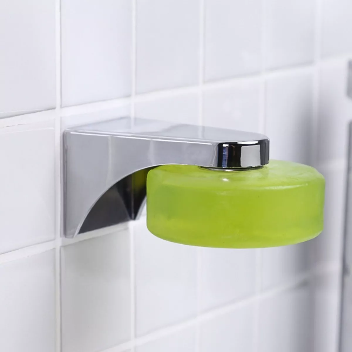 Self-Adhesive Soap Holder Bathroom Magnet Water Wall Hanging