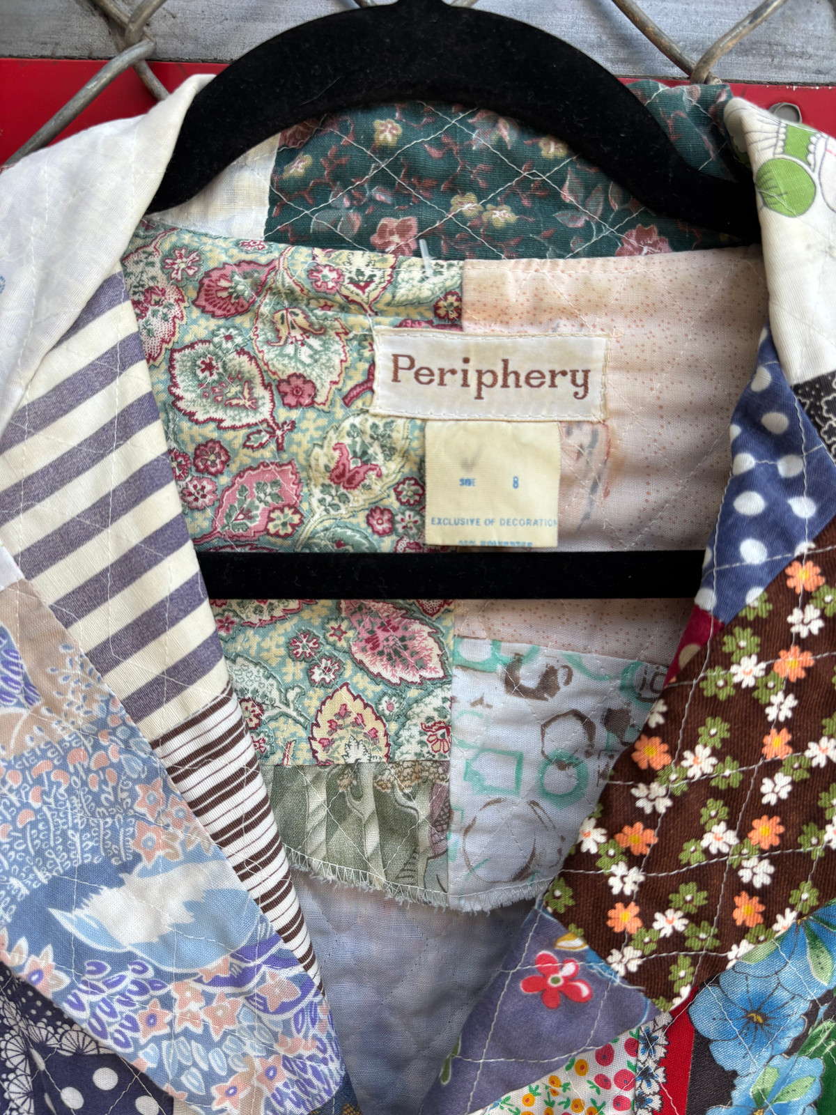 Periphery Patchwork Blazer - image 2