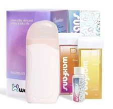 Wax Roller,Roll on Wax Kit, Waxfans Wax Rollerkit for Hair Removal,Roll on Wax f