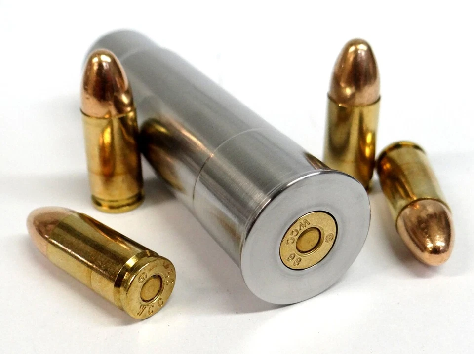 12GA auf 9MM GEWEHR Schrotflinte Adapter - Kammer Reduzierstück - Edelstahl - kostenloser Versand