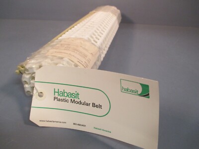 HABASIT PLASTIC MODULAR BELT GRIP TOP POLYPROPYLENE