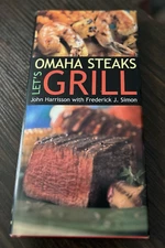 Omaha Steaks: Let's Grill - John Harrisson - Hardcover - Very Good Condition