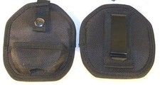 BLACK NYLON OFFICIALANDCUFF CASE high quality holder belt loop