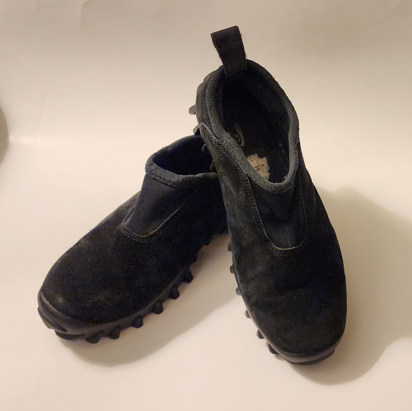 Salomon Molto Raro Originale Clog Snow ContraGrip Nero Uomo 11 Wo 12 Sanificato