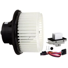 Blower Motor Fan and Resistor For GMC Sierra/Chevrolet Suburban 1500 2500 Front