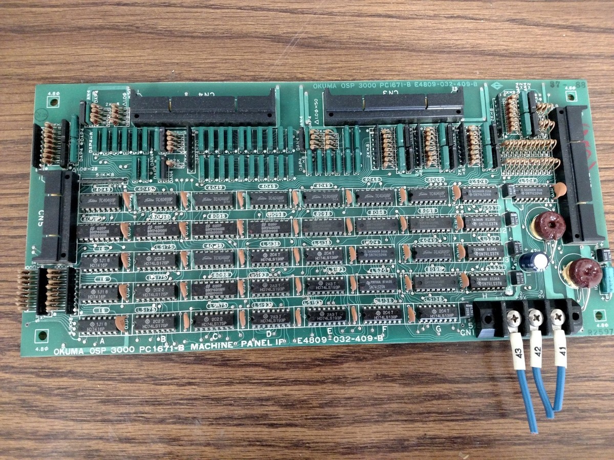 OKUMA OSP3000 PC1671-B E4809-032-409-B | eBay