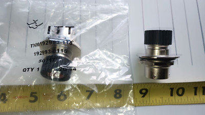LOT OF 4   NEW ITT CANNON TNM192993-115, ITT Cannon  7 CONTACT CONNECTOR