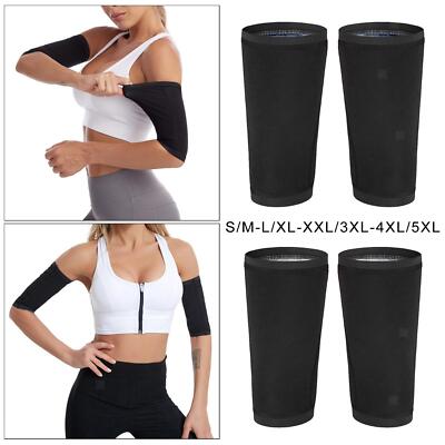 1 Paar Armtrimmer Schweiß Abnehmen Elastisch Armformer Schutz für Fitness