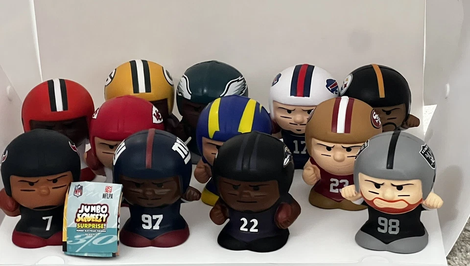 NFL Jumbo Squeezmates S4 (2025) - Individuales individuales - Elige tu equipo - Re-Stoc Foto 2 de 4