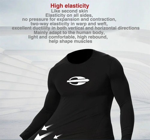 Men's Surfing Sun Protection Diving Suit, Anti Rash T-Shirt, Swimsuit Tight - Picture 7 of 53