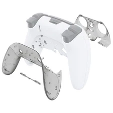 eXtremeRate Top Bottom Trim Decorative Front Back Shell for PS5 Edge Controller