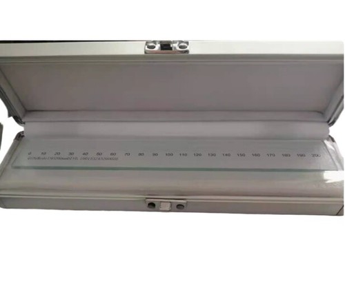 Glass Line Ruler Standard Glass Ruler Secondary Measuring Instrument 0 ...