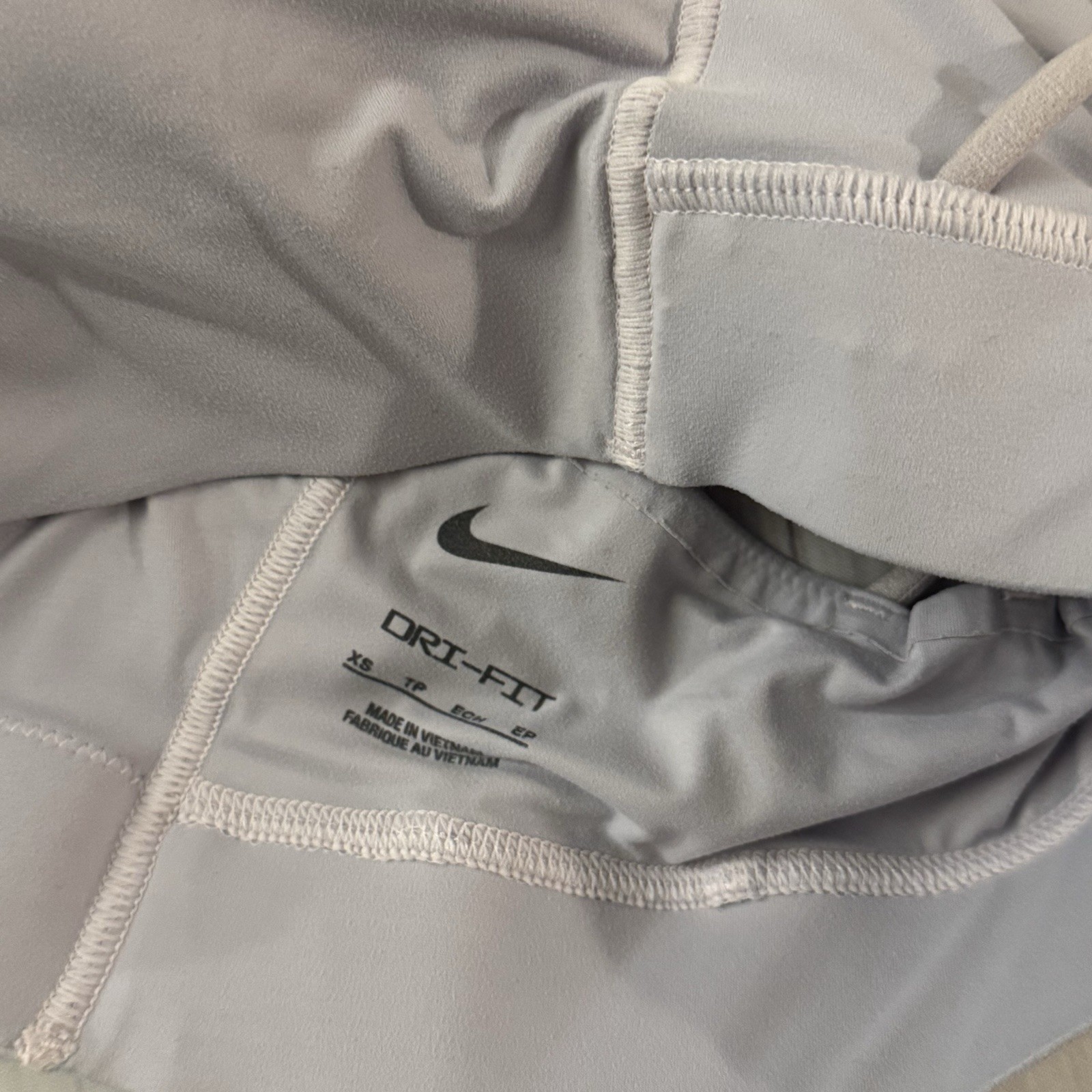 Nike Dri-Fit Athletic T-Shirt & Light Support Sports Bra Set XS Workout Active thumbnail 7