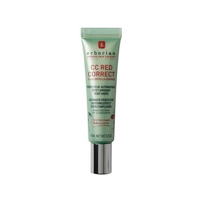 Erborian CC Red Correct mit Centella Asiatica - Deckender Teint-Perfektionierer