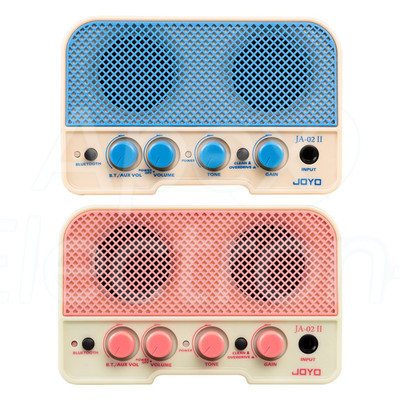 JOYO JA-02 II Mini Guitar Amp Dual Channel Clean Overdrive Bluetooth 5.0 AUX