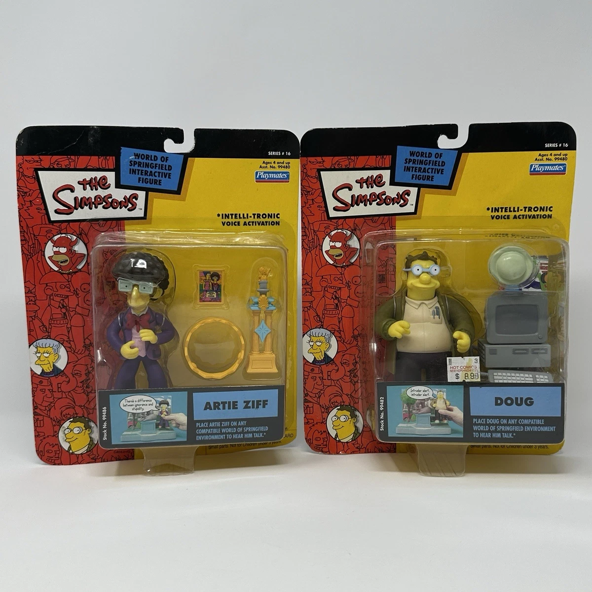 Playmates Toys The Simpsons Action Figures for sale - eBay