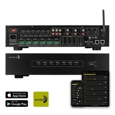 Dayton Audio DAX88 Amplificatore a matrice audio distribuito 8 sorgenti 8 zone
