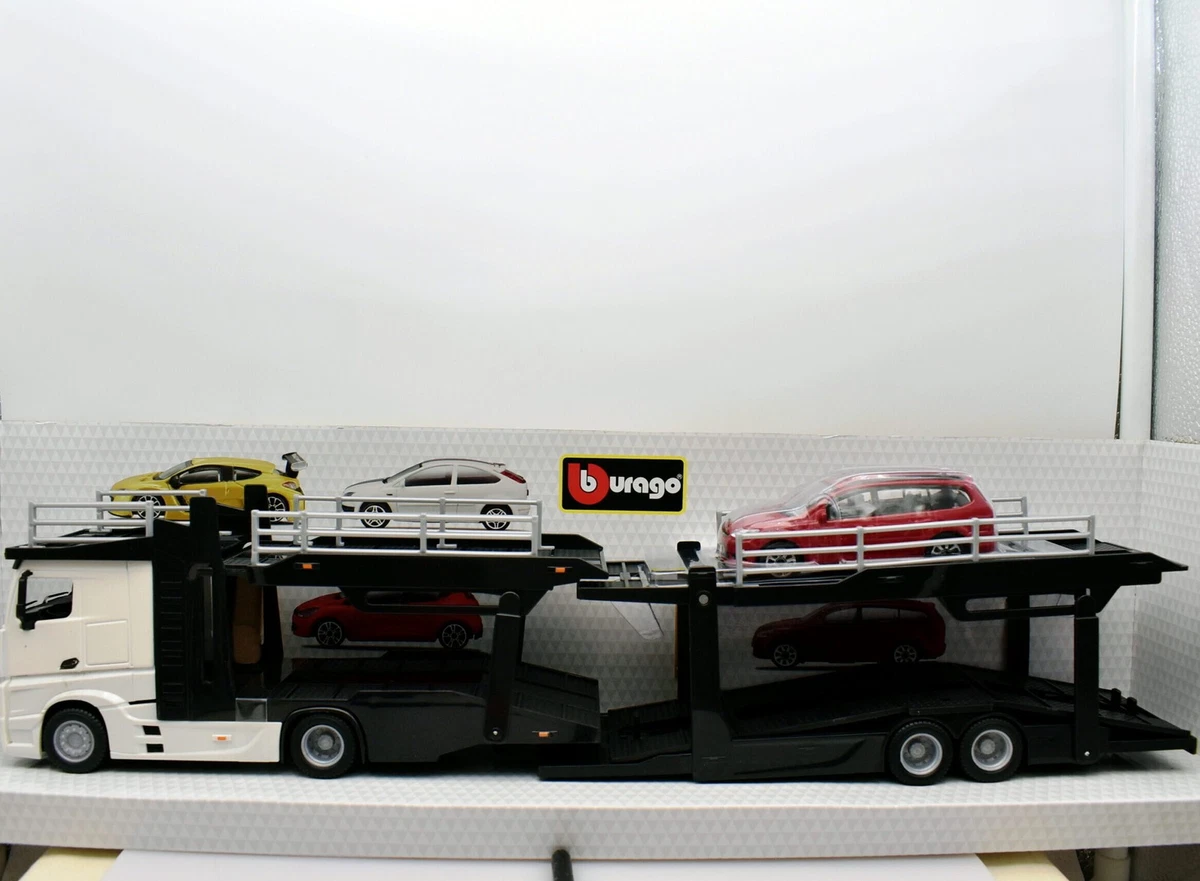 Camion Mercedes Actros 2 Gigaspace 1:43 Burago - Modèle BU32311-32310, Neuf Sous Blister