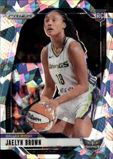 2024 Panini Prizm WNBA Ice Prizms Jaelyn Brown Rookie Card #31