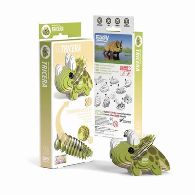 EUGY - 3D Bastelset Triceratops | Eugy | Deutsch | Kit (Bastelset) | 650006