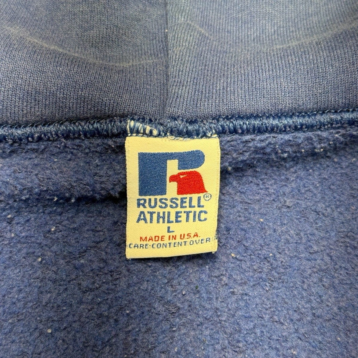 RUSSEL ATHLETIC スウェット 前V made in USA Vintage Mens XL Russell Athletic Made In USA Crew Neck