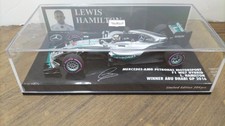MINICHAMPS 1/43 MERCEDES-AMG PETRONAS MOTORSPORT F1 W07 HYBRID L. HAMILTON 36825