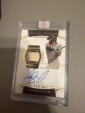 2022 Panini National Treasures - Bat Relic Auto Fernando Tatís Jr. #TMS-FTJ /25 