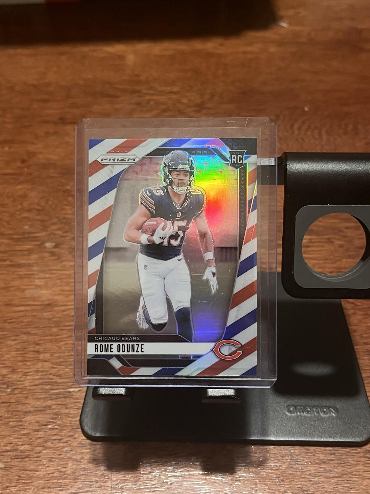 2024 Panini Prizm Rome Odunze RC Red White Blue Prizm Bears Rookie #385