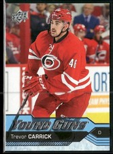 2016-17 Upper Deck Trevor Carrick Young Guns RC #230 Carolina Hurricanes