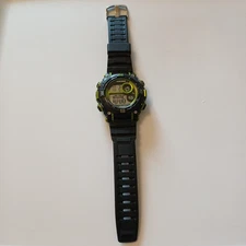 Armitron Sport Men's Digital Chrono Resin Strap Watch 40/8284 Black/Lime Green
