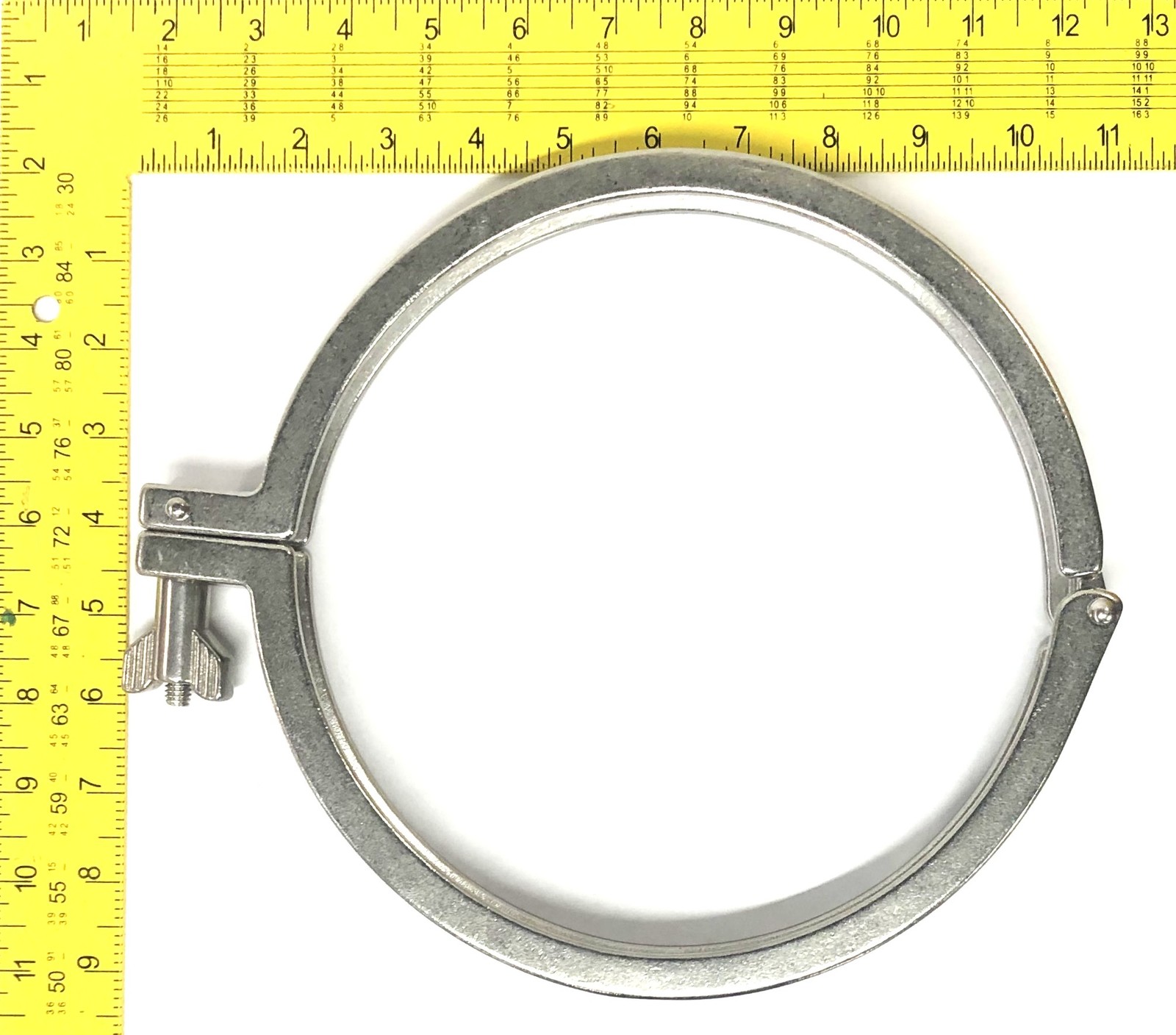 McMaster-Carr VNE Corp 304SS Heavy Duty Clamp W/ Wing Nut Kit 13MHHM8.0 NOS