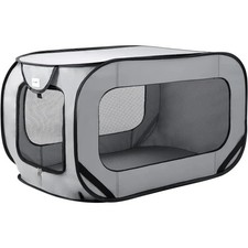 36In Portable Large Dog Bed - Pop Up Dog Kennel, Indoor Outdoor Crate For Pets