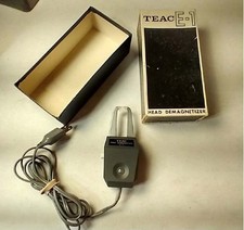Vintage 1973 Teac E-1 Head Demagnetizer NO INSTRUCTION MANUAL