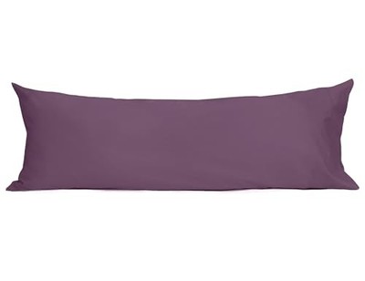  Body Pillowcase 100% Cotton Long Pillow Cover/Case Body (21''x54'') Dark Purple