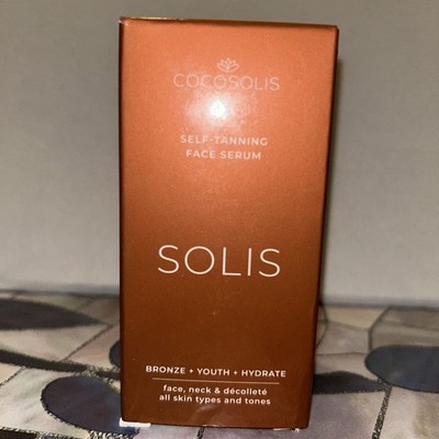 COCOSOLIS SOLIS Tanning Drops Gradual, Long-LastingSelf natural bronze 1.69oz