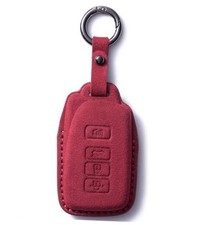 for Lexus Key Fob Cover Premium Suede Full Protection Key Shell Key Case Red