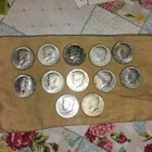 Lot of 12 Kennedy 40% Silver Half Dollars - 1967, 1968 & 1969