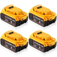 For DeWalt  20 Volt Max XR 8.0AH Lithium Ion Battery Pack DCB206-2 DCB200-2  HOT