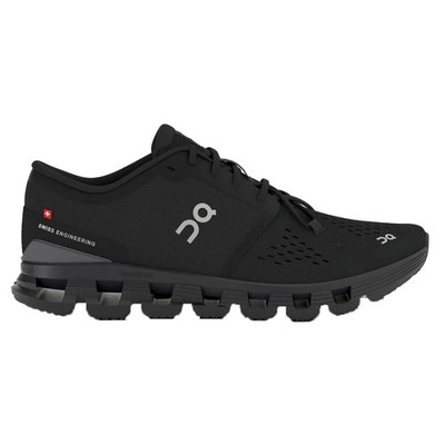 Men's On Cloud X 4, Black/Eclipse, 9.5 D Medium US