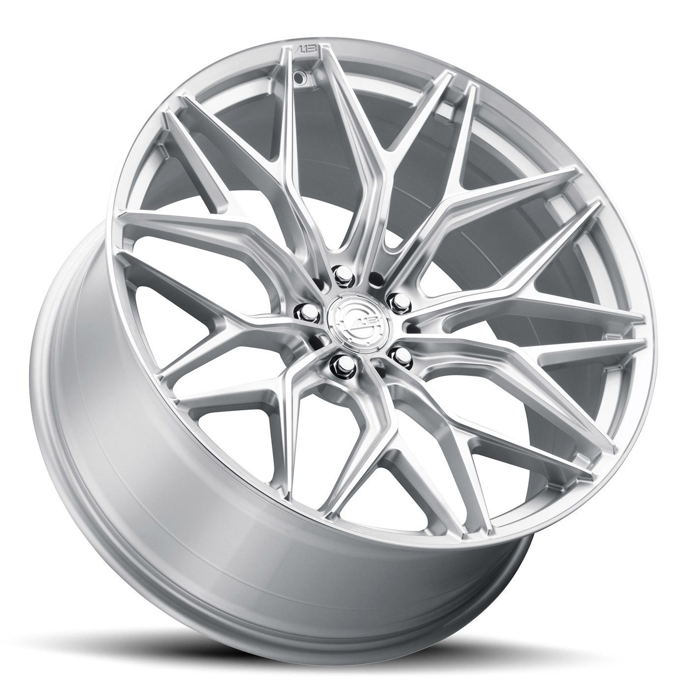 22" AL13 FR80 Silver 22x9 22x10.5 Concave Wheels Fits Maserati Quattroporte