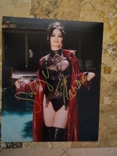 Saraya Signed 8x10 Wwe Aew Paige Champion. Nxt