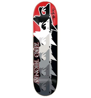 2026 Zero Wolves ReIssue Screened Skateboard Signed Jamie Thomas THPS 30th 